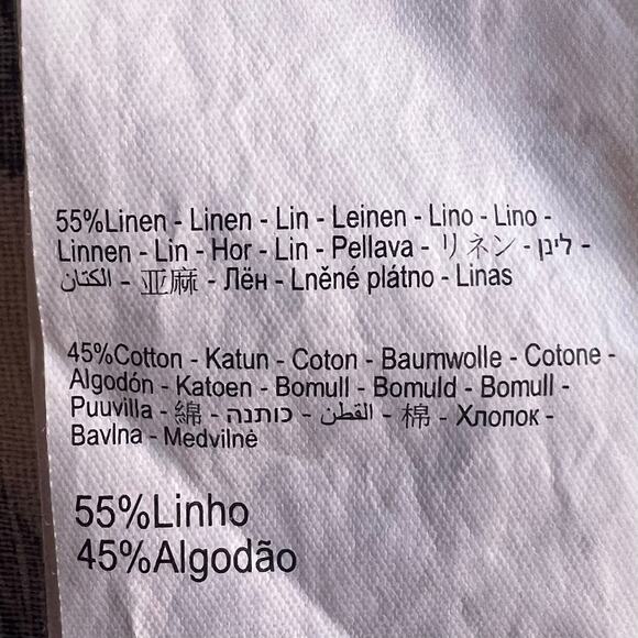 Rip Curl Men's Large Linen Cotton Blend Hawaiian Casual Button-Down Shirt - Picture 7 of 9